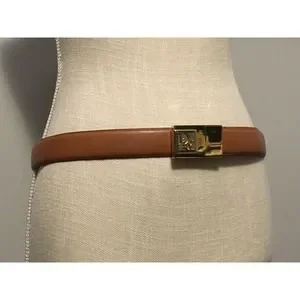 Excellent Condition Vintage Christian Dior Leather Belt Size 36 Original Christian Dior 36” Belt Vintage Leather Belt. FREE  main image 4